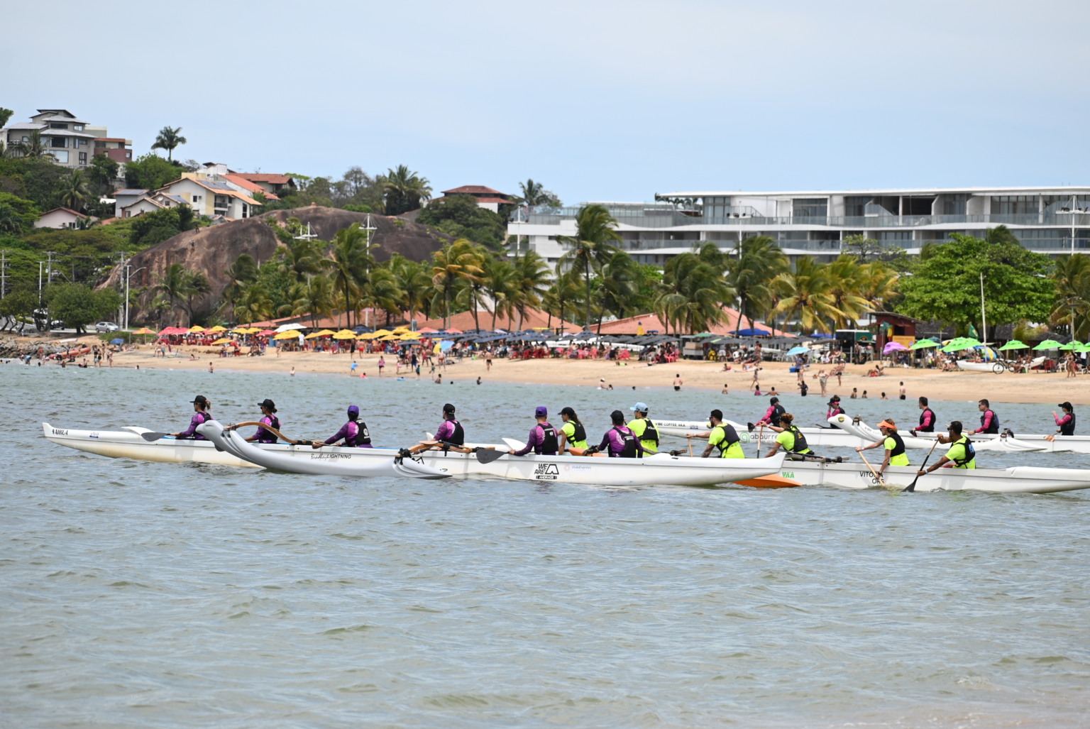 3° Etapa do Estadual de Va'a. Canoa Havaiana. Curva da Jurema, Vitória