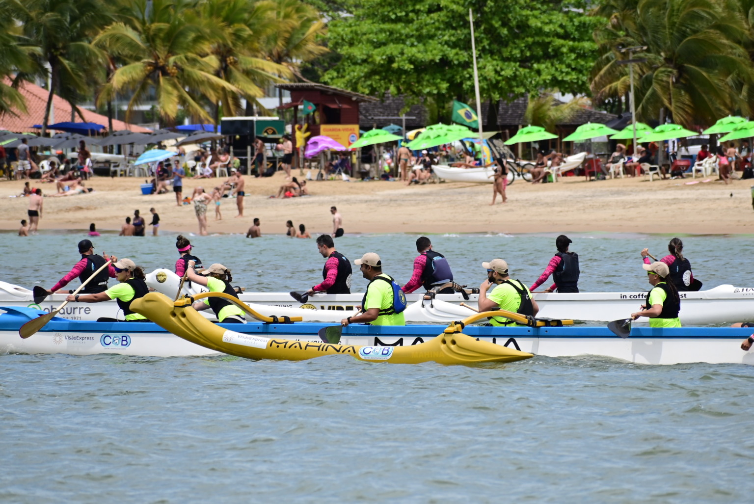 3° Etapa do Estadual de Va'a. Canoa Havaiana. Curva da Jurema, Vitória