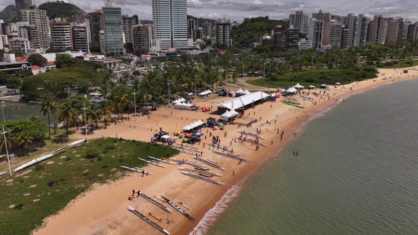 3° Etapa do Estadual de Va'a. Canoa Havaiana. Curva da Jurema, Vitória