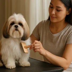 5 dicas fáceis para manter os pelos do Shih Tzu sempre macios