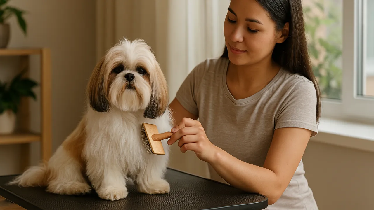 5 dicas fáceis para manter os pelos do Shih Tzu sempre macios