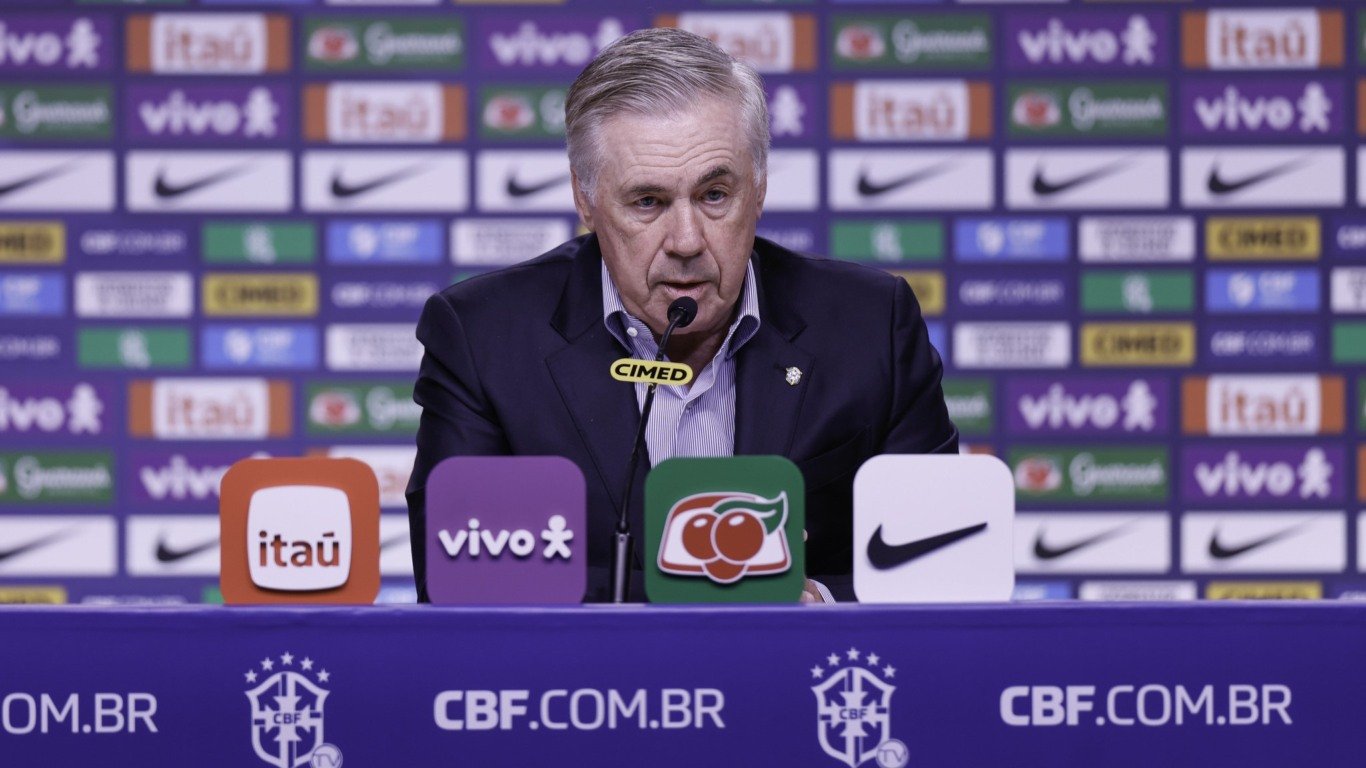 Convocação da Seleção Brasileira. Carlo Ancelotti