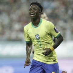 10.10.2025 - Coreia do Sul x Brasil - Seoul Vini Jr. Vinicius Júnior FOTO: @rafaelribeirorio / CBF