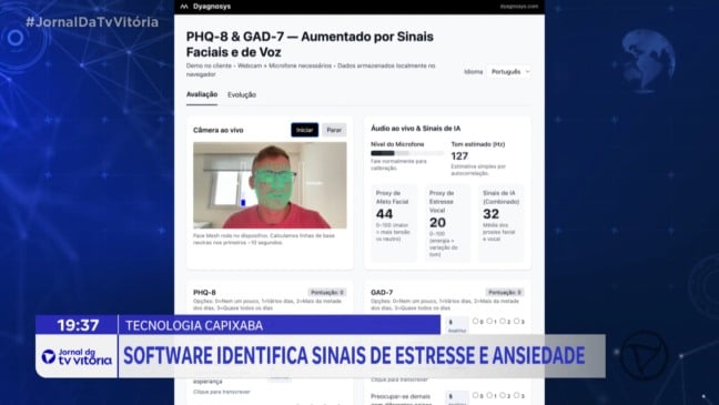 Inteligência artificial auxilia no diagnóstico de estresse e ansiedade