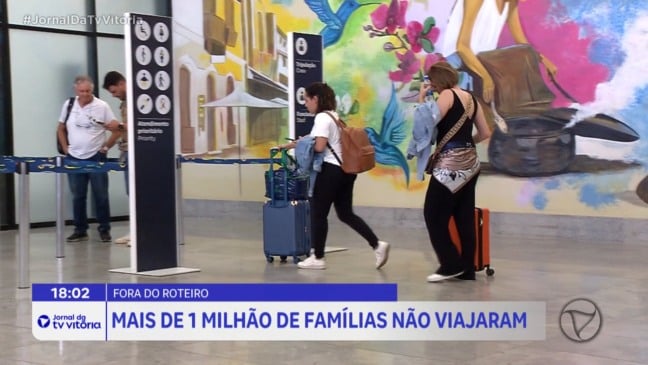Muitos capixabas deixaram de viajar por falta de dinheiro