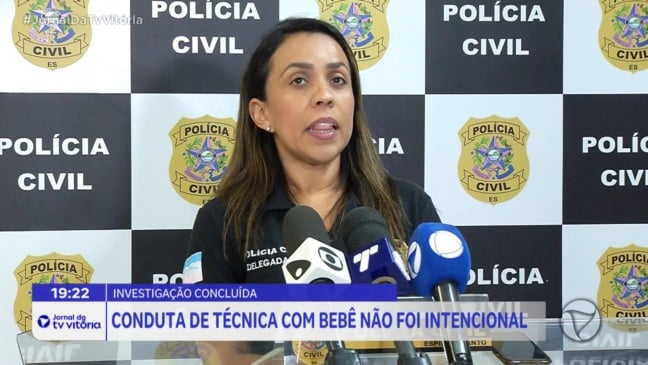 Polícia conclui inquérito sobre bebê que teve o pé queimado