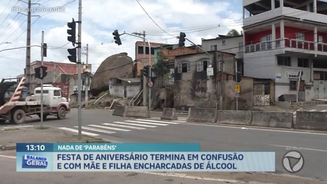 Confusão em festa de aniversário termina com agressão e prisão