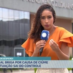 Homem esfaqueado pela companheira durante briga por ciúmes