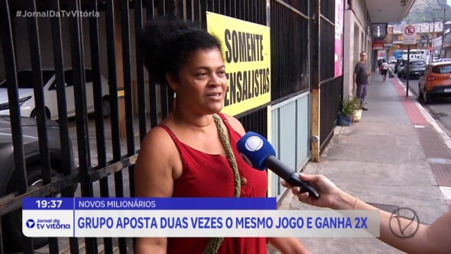 Amigos de Santa Maria de Getibá ganham R$ 173 milhões na loteria