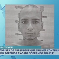 Motorista intervém em agressão e homem é preso por violência doméstica
