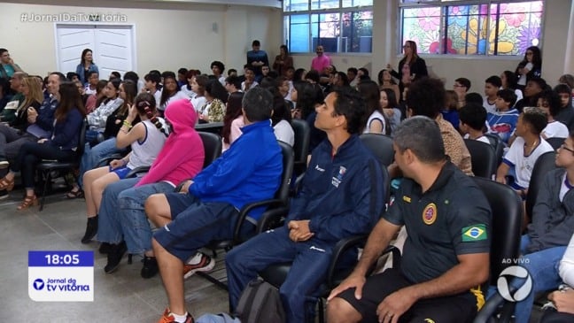 Estudantes de Vitória se inspiram em atletas capixabas