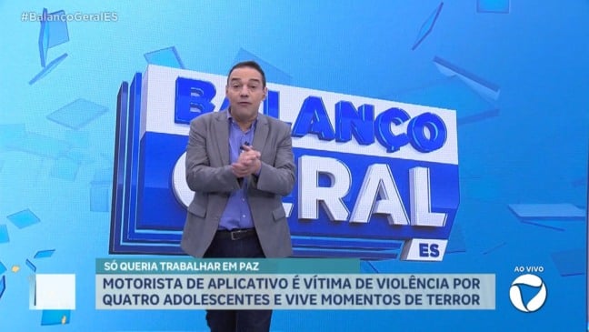 Motorista de aplicativo é assaltado e espancado por adolescentes