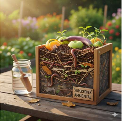 Composte: O Superpoder Ambiental na Sua Casa!  