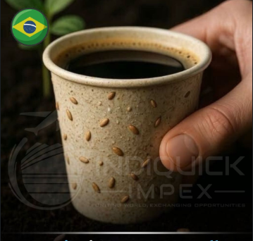 Xícaras de café: Uma solução verde do Brasil à Índia   