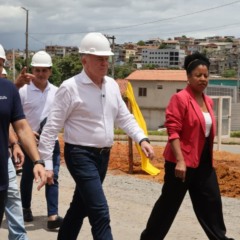 Um almoço especial em Vitória selou a visita do ministro Renan Filho