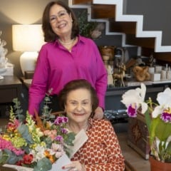 Irrepreensível, elegante, assim como as anfitriãs Odely Fontana e sua filha Andreza 