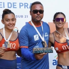 Campeonato Brasileiro Interclubes (CBI). Vôlei de Praia. Ana Bia, Ary Jorge, Julhia Perandre Campeonato Brasileiro Interclubes (CBI). Vôlei de Praia. Ana Bia, Ary Jorge, Julhia Perandre