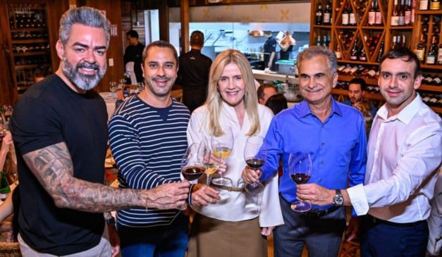 Restaurante Aleixo brinda parceria com o Vive le Vin, em Pedra Azul