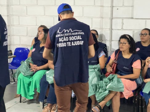 Ação Social da Igreja Cristã Maranata em Cariacica. Foto: acervo Igreja Cristã Maranata