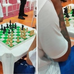 Alunos detentos do ES participam de Festival de Xadrez