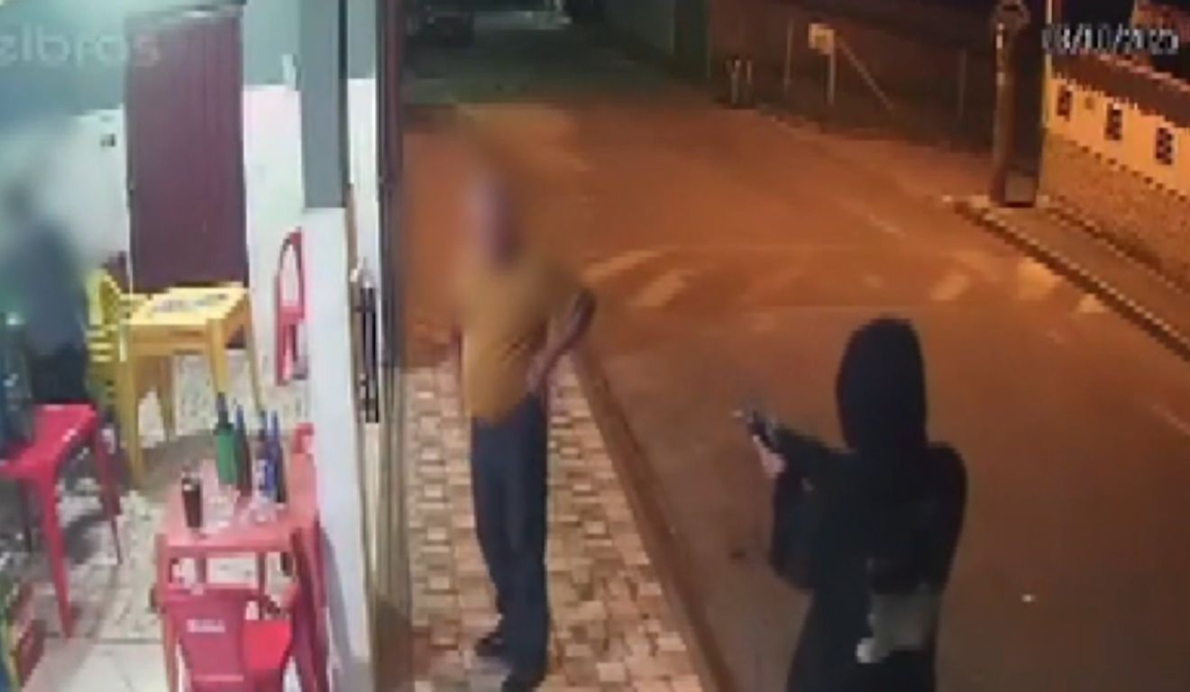 Trio estava armado e rendeu vítimas durante o assalto. Foto: Reprodução/TV Vitória