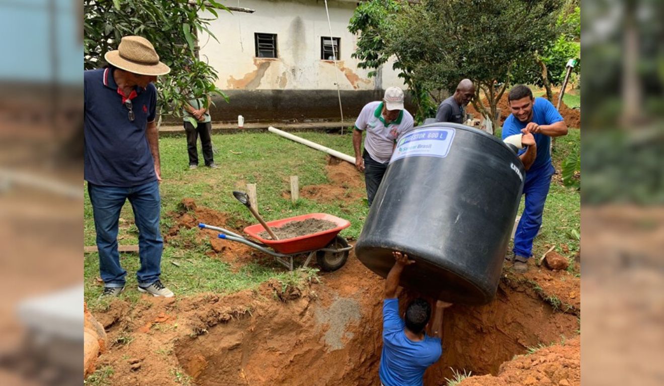 Biodigestor implantado pelo Programa Probacias