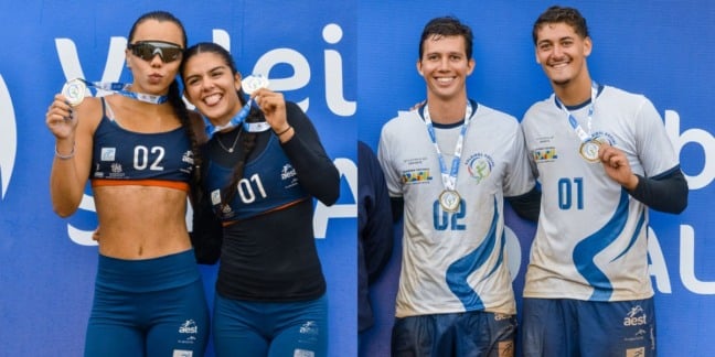 Circuito Estadual Sub-23 de Vôlei de Praia 2025. 1ª etapa. Praia de Camburi. 18 e 19 de outubro.