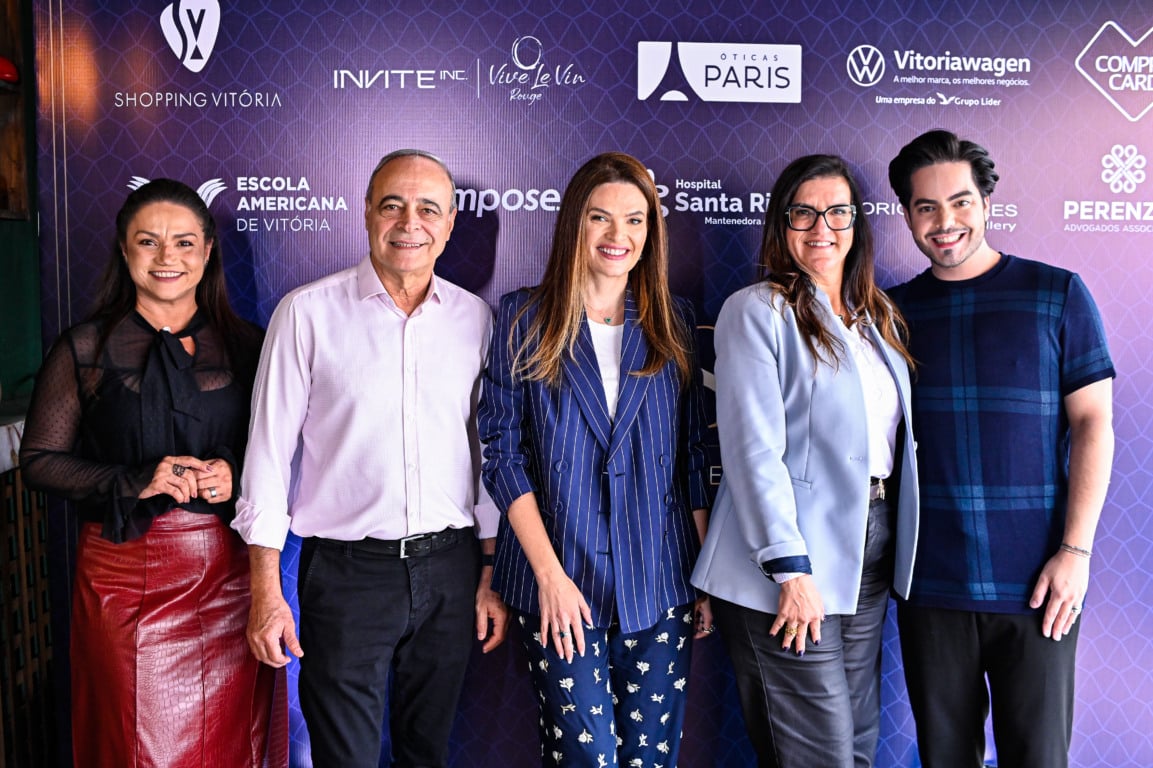 Almoço italiano do Folha Social reúne empresários e convidados em Vitória (Foto: Arthur Louzada e Everton Nunes)