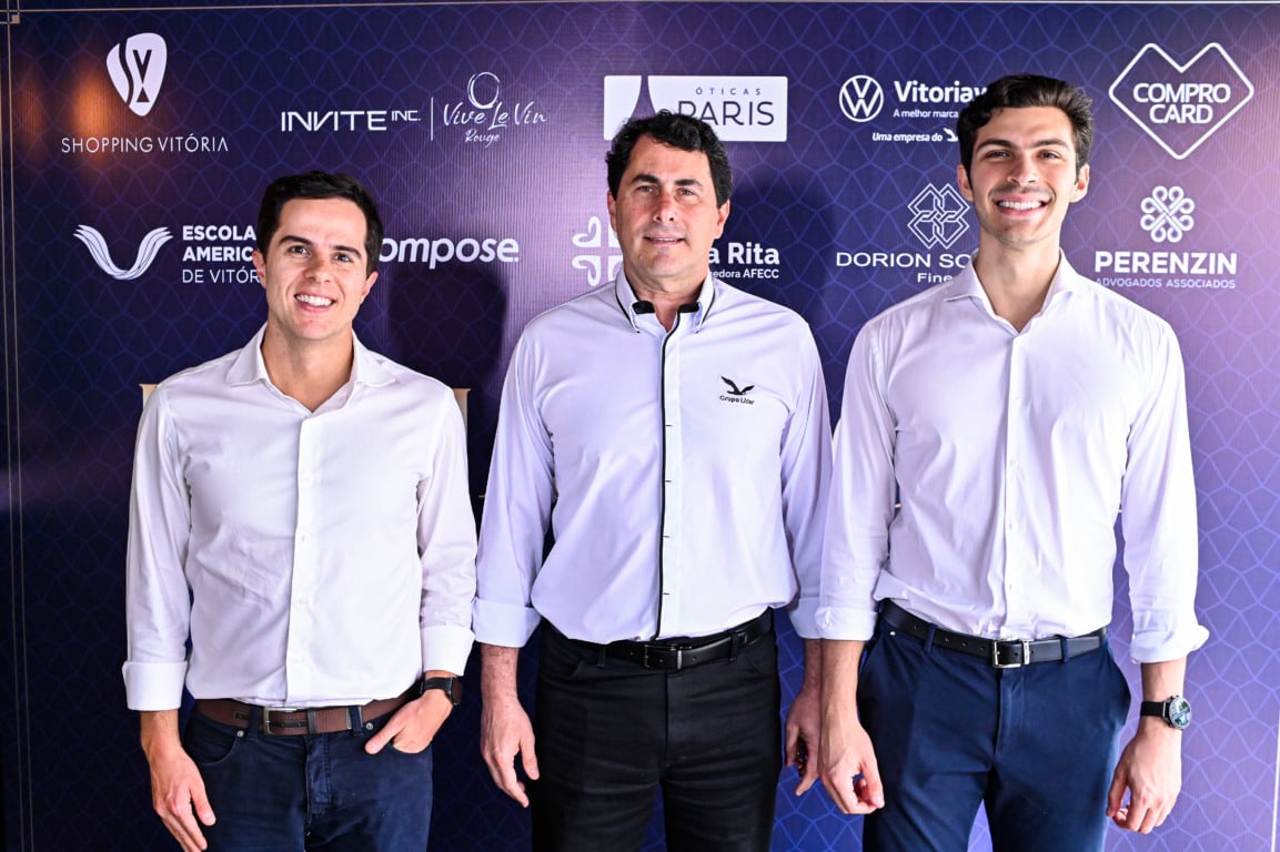 Almoço italiano do Folha Social reúne empresários e convidados em Vitória (Foto: Arthur Louzada e Everton Nunes)