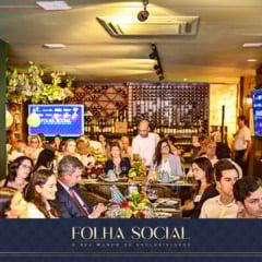 Veja fotos do almoço do Folha Social com chef italiano Antonio Maiolica