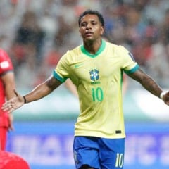 Amistoso Coreia do Sul x Brasil. Seul. Rodrygo