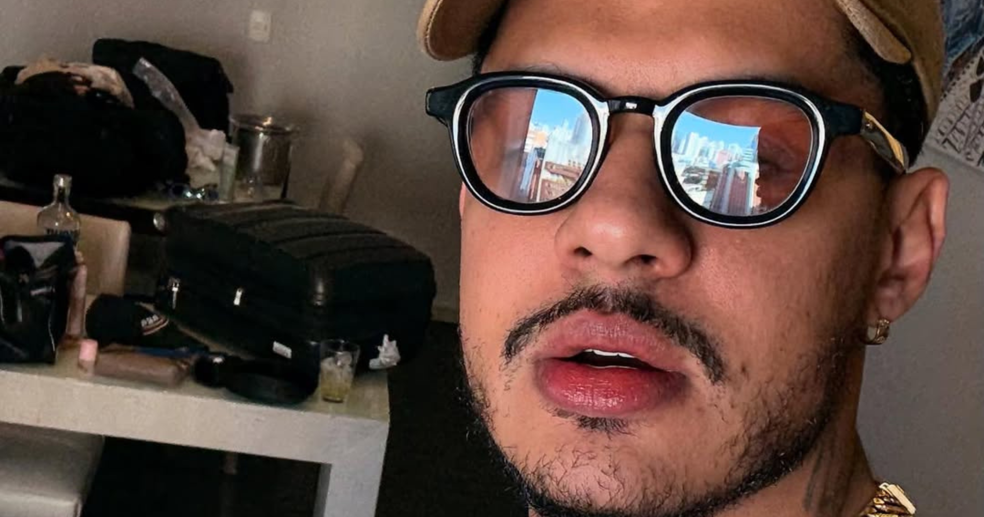 Cantor Hungria é internado em São Paulo (Foto: Reprodução/ Instagram @hungria_oficial)