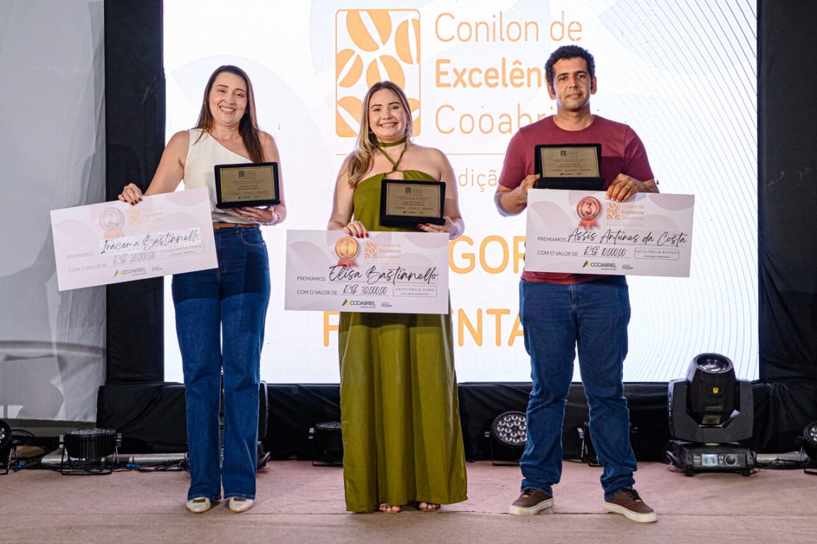 Cafés de Alto Rio Novo e Nova Venécia são eleitos os melhores do ano no Concurso de Qualidade da Cooabriel