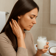 Óleo de coco: nutrição profunda e fortalecimento capilar três vezes mais eficaz/Foto ChatGPT
