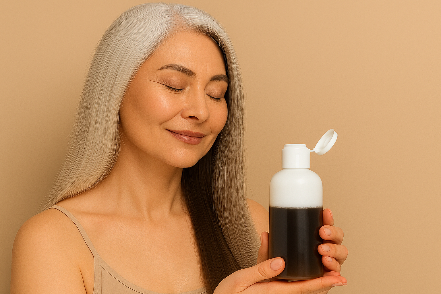 A solução simples e econômica para acabar com os cabelos brancos de forma natural/ChatGPT