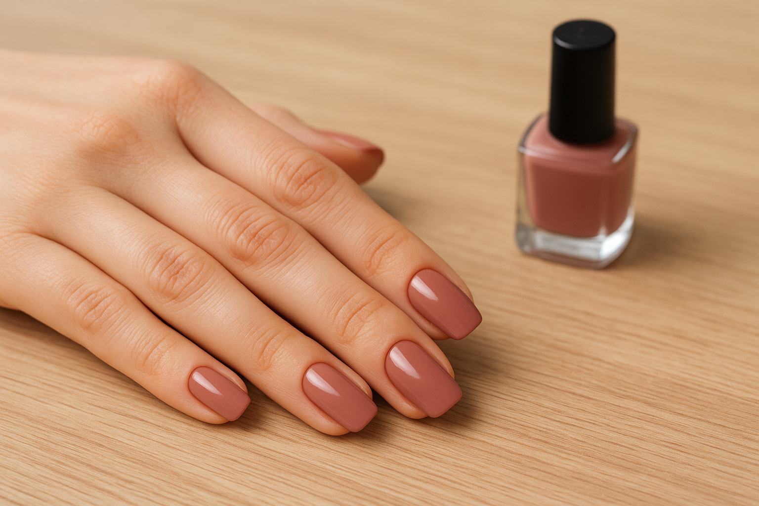 Unhas bem finalizadas e com brilho intenso: cuidados simples podem manter o esmalte impecável por mais de uma semana/Foto: ChatGPT