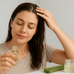 Aprenda como fazer óleo capilar de babosa em casa e descubra seus benefícios. Hidrata, fortalece e devolve o brilho aos fios de forma natural e sem química