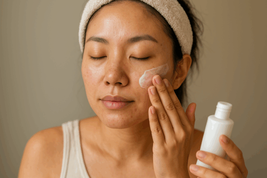 Rotina de skincare equilibrada ajuda a controlar a oleosidade e manter o viço natural da pele/Foto: ChatGPT