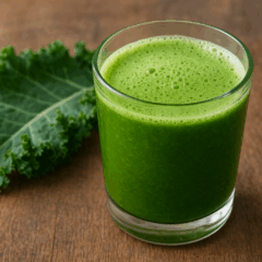 Suco detox de couve: refrescante, nutritivo e fácil de preparar no dia a dia.