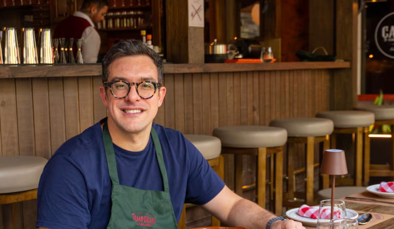 Chef italiano Antonio Maiolica