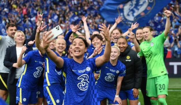 O Chelsea é o terceiro clube mais valioso do mundo, com €13,4 milhões em receita (cerca de R$85 milhões). Foto: Divulgação/ Chelsea FC