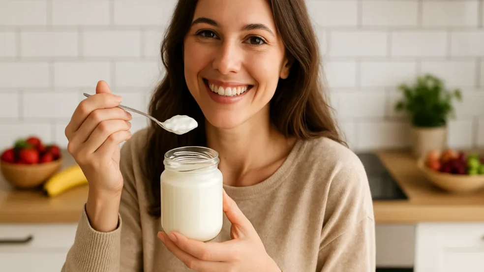 Como fazer seu próprio iogurte grego caseiro e saudável usando só 2 ingredientes simples