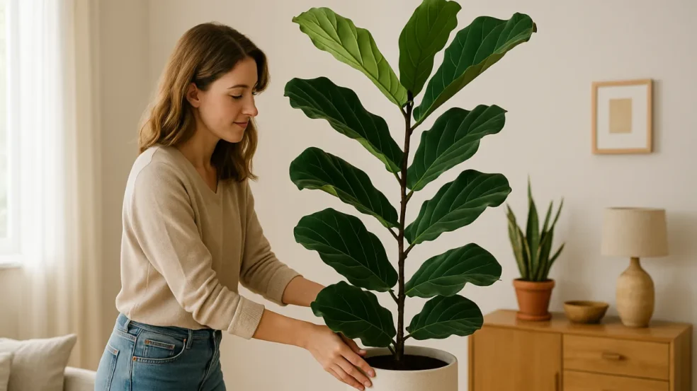Como posicionar seu ficus lyrata no feng shui