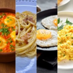 Participantes do Chef de Família indicam seis receitas com ovo (Foto: Reprodução/ChatGPT/Marinete Barbosa/Canva)