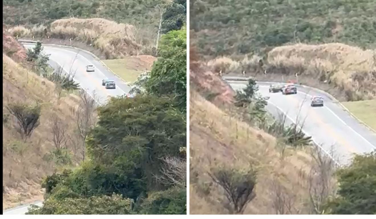 Perseguição em Ibatiba (Foto/reprodução: TV Vitória)