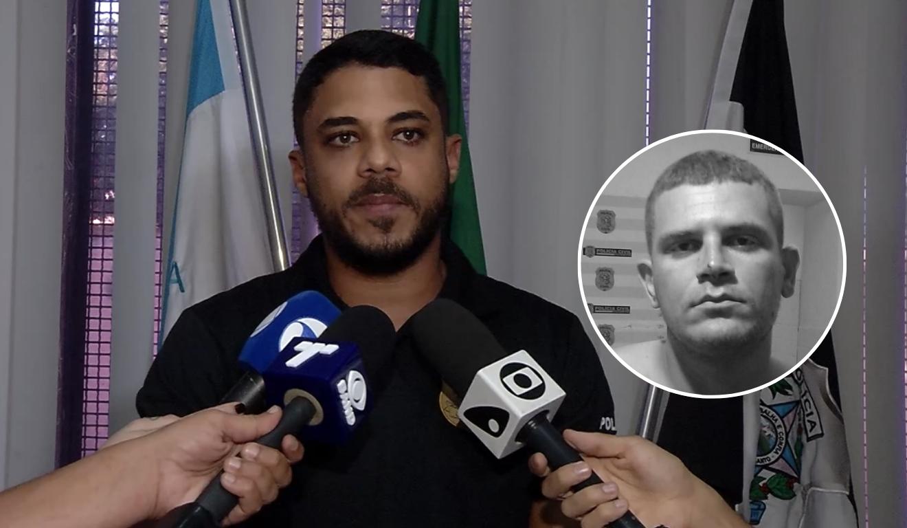 Foto: TV Vitória e Divulgação/Polícia Cível Foto: TV Vitória e Divulgação/Polícia Cível