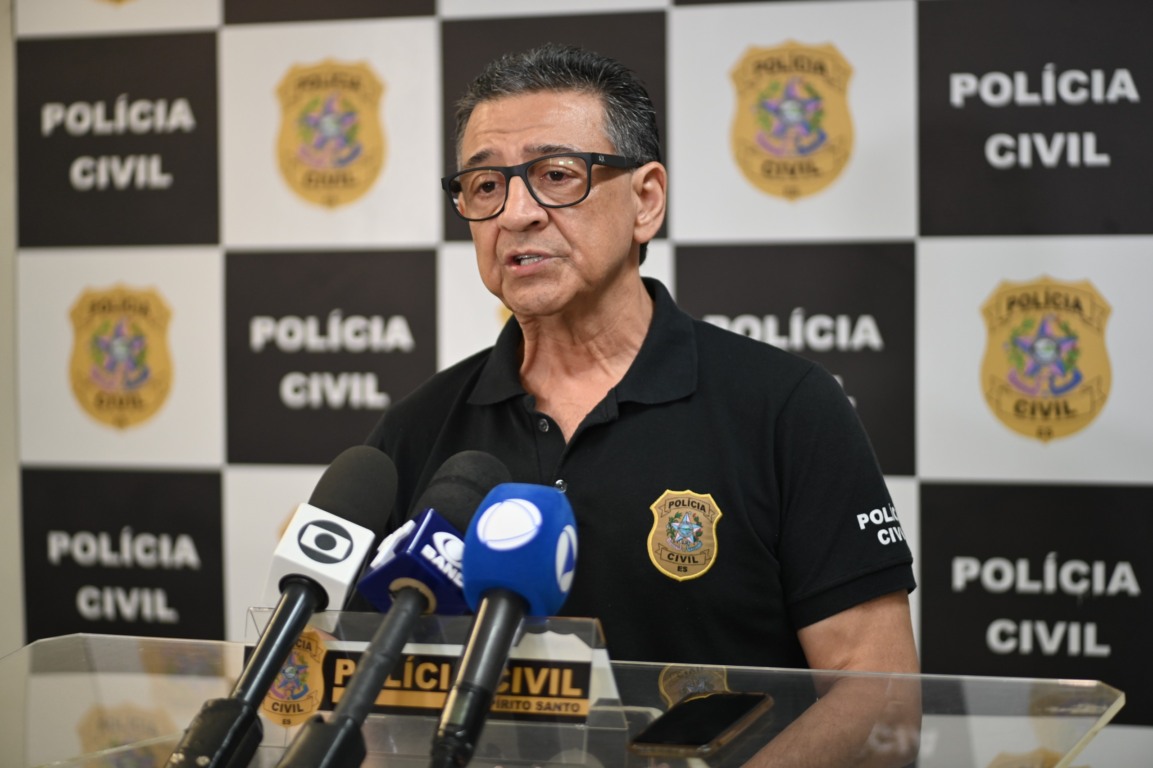 Delegado-geral da PCES, José Darcy Arruda
