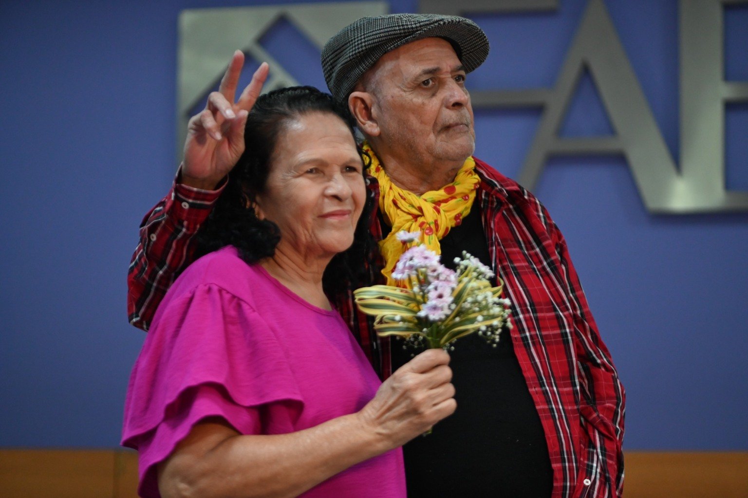 Desfile de moda - Asilo dos idosos na Faesa Desfile de moda - Asilo dos idosos na Faesa