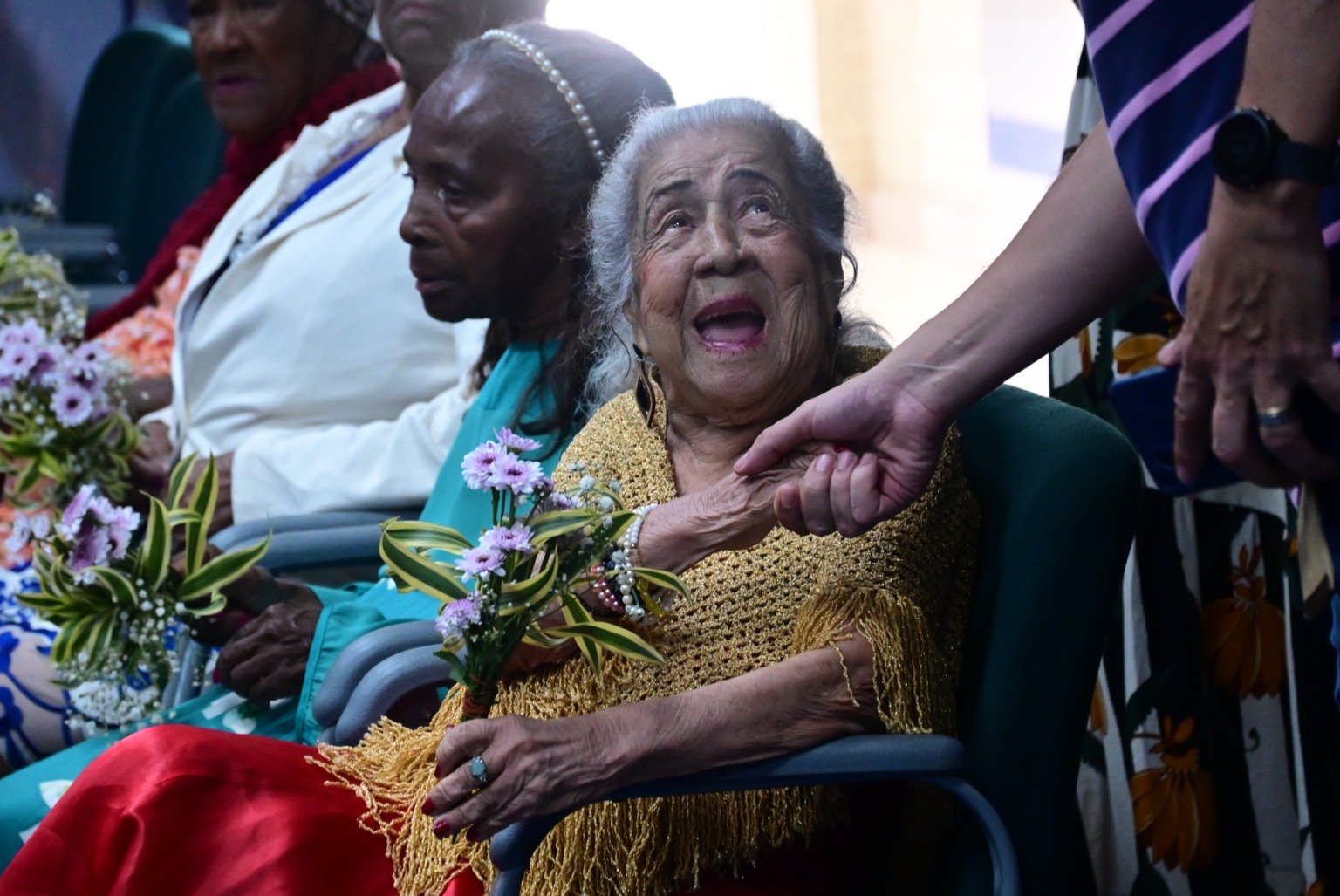 Desfile de moda - Asilo dos idosos na Faesa Desfile de moda - Asilo dos idosos na Faesa