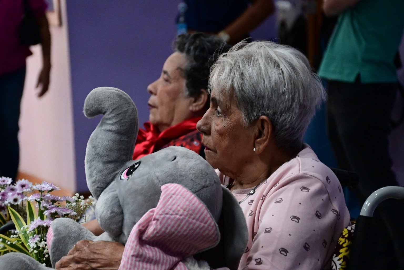 Desfile de moda - Asilo dos idosos na Faesa Desfile de moda - Asilo dos idosos na Faesa